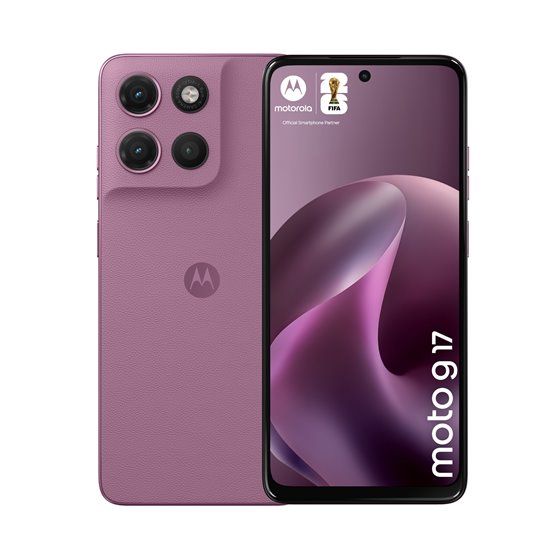 moto g17 17,1 cm (6.72") SIM doble Android 15 USB Tipo C 4 GB 256 GB 5200 mAh Rosa