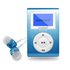 DEDALOIII Reproductor de MP3 8 GB Azul