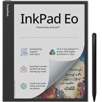InkPad Eo - Mist Grey lectore de e-book Pantalla táctil 64 GB Wifi Negro, Gris