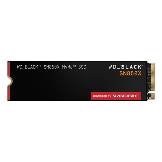Black WD_BLACK SN850X NVMe 4 TB M.2 PCI Express 4.0