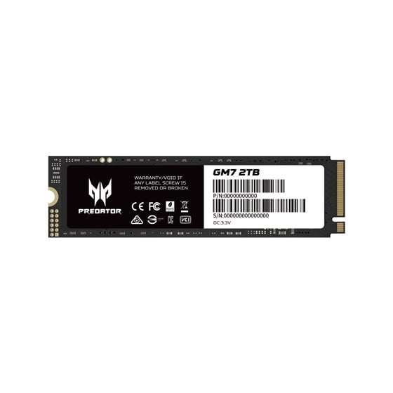 GM7-2TB M.2 PCI Express 4.0 NVMe