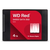 Red WD SA500 4 TB 2.5" Serial ATA III 3D NAND