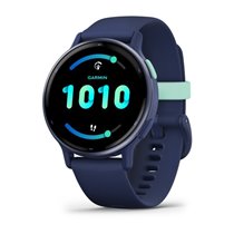 Vivoactive 5 3,05 cm (1.2") AMOLED 42 mm Digital 390 x 390 Pixeles Pantalla táctil Azul Wifi GPS (satélite)