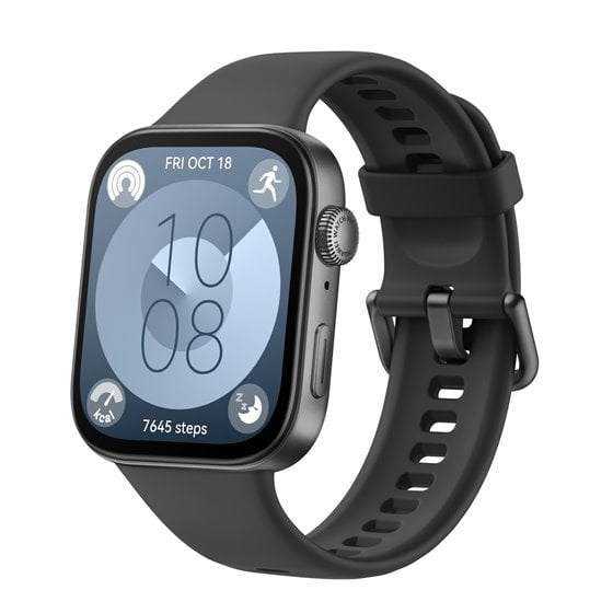 WATCH Fit 3 4,62 cm (1.82") AMOLED 43.2 mm Digital 408 x 480 Pixeles Pantalla táctil Negro Wifi GPS (satélite)