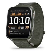 Venu X1 5,08 cm (2") AMOLED Digital 448 x 486 Pixeles Pantalla táctil Gris Wifi GPS (satélite)