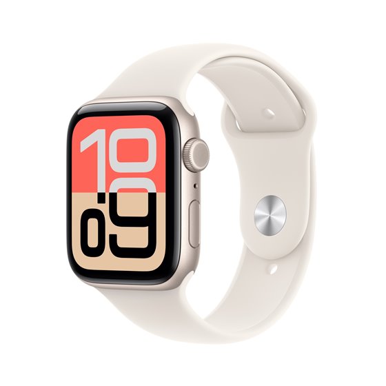 Watch SE (3nd generation) OLED 44 mm Digital 368 x 448 Pixeles Pantalla táctil 5G Beige Wifi GPS (satélite)