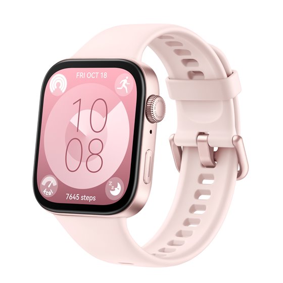 WATCH Fit 3 4,62 cm (1.82") AMOLED 43.2 mm Digital 408 x 480 Pixeles Pantalla táctil Rosa Wifi GPS (satélite)
