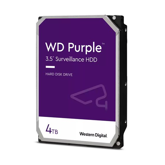 Purple disco duro interno 4 TB 5400 RPM 256 MB 3.5" Serial ATA III