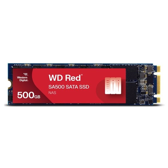 Red WD SA500 500 GB M.2 Serial ATA III 3D NAND