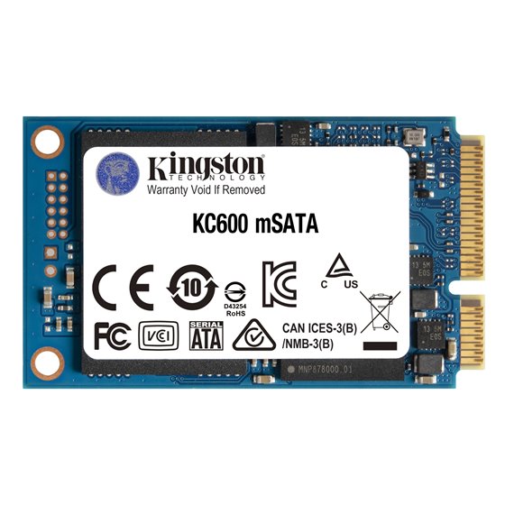 Disco SSD KC600 SATA3 mSATA de 512 G