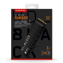 Black WD_BLACK SN850X NVMe 1 TB M.2 PCI Express 4.0