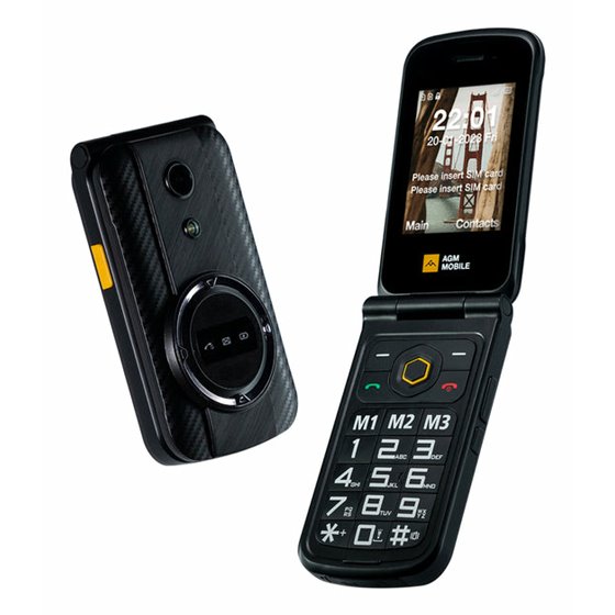 M8 FLIP 7,11 cm (2.8") 162 g Negro