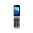 Prince 4G 7,11 cm (2.8") 130 g Negro, Plata Teléfono para personas mayores