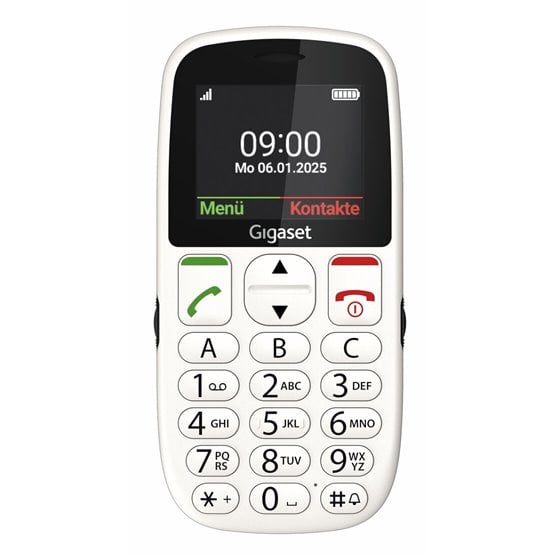 GL395 5,59 cm (2.2") 90 g Blanco Teléfono para personas mayores