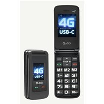 X-247 4G teléfono móvil 7,11 cm (2.8") Negro