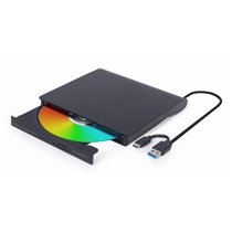 DVD-USB-031 unidad de disco óptico Interno DVD±RW Negro