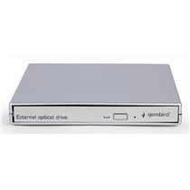 DVD-USB-021-SV unidad de disco óptico Interno DVD±RW Plata
