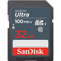Ultra 32GB SDHC Mem Card 100MB/s UHS-I Clase 10