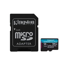 Tarjeta microSDXC Canvas Go Plus Gen4 de 64 GB, 200 MB/s, A2 U3 V30 y adaptador