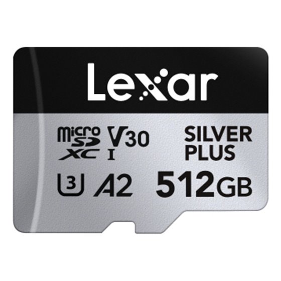 Professional SILVER PLUS 512 GB MicroSDXC UHS-I