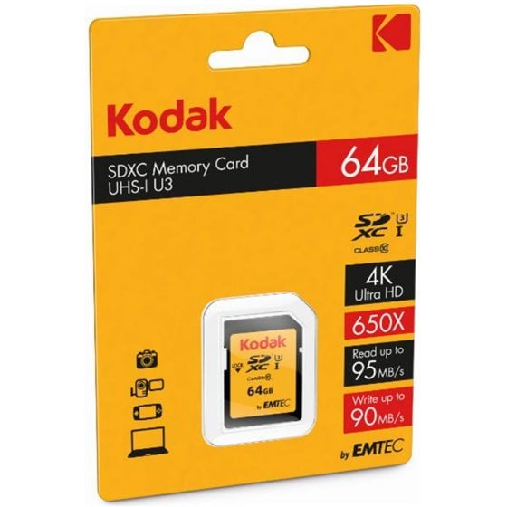 SDXC 64GB Class10 U3 UHS-I Clase 10