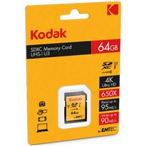 SDXC 64GB Class10 U3 UHS-I Clase 10