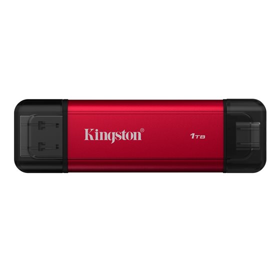 1TB Dual USB-A/C Portable SSD, Up to 1050MB/s USB 3.2 Gen 2