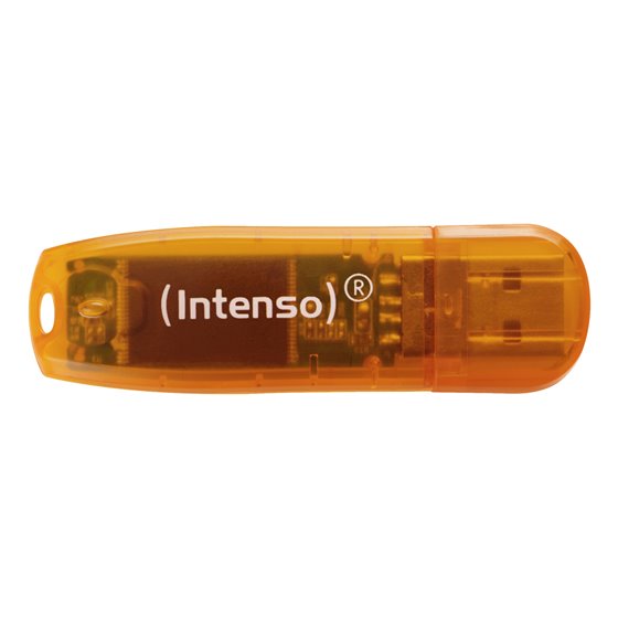 Rainbow Line unidad flash USB 64 GB USB tipo A 2.0 Naranja