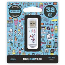 TEC4005-32 unidad flash USB 32 GB USB tipo A 2.0 Multicolor