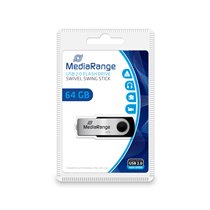 64GB USB 2.0 unidad flash USB USB Type-A / Micro-USB Negro, Plata