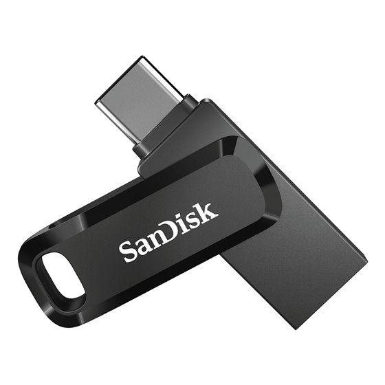 Ultra Dual Drive Go unidad flash USB 64 GB USB Type-A / USB Type-C 3.2 Gen 1 (3.1 Gen 1) Negro