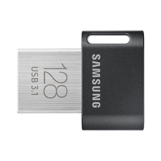 MUF-128AB unidad flash USB 128 GB USB tipo A 3.2 Gen 1 (3.1 Gen 1) Gris, Plata