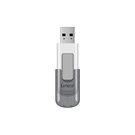 JumpDrive V100 unidad flash USB 64 GB USB tipo A 3.2 Gen 1 (3.1 Gen 1) Gris, Blanco