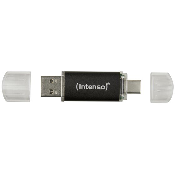 Twist Line unidad flash USB 32 GB USB Type-A / USB Type-C 3.2 Gen 1 (3.1 Gen 1) Antracita