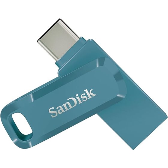 Ultra Dual Drive Go USB 64GB unidad flash USB USB Type-A / USB Type-C 3.2 Gen 1 (3.1 Gen 1) Azul