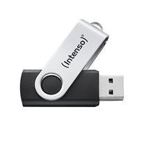 Memoria USB Office Line, 64 GB, USB-A, 3.2 Gen 1x1, negro-plata