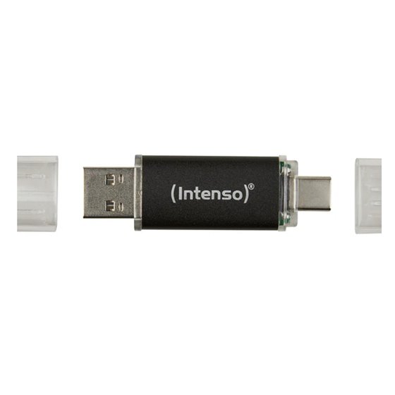 Twist Line unidad flash USB 256 GB USB Type-A / USB Type-C 3.2 Gen 1 (3.1 Gen 1) Antracita