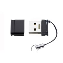 Slim Line unidad flash USB 128 GB USB tipo A 3.2 Gen 1 (3.1 Gen 1) Negro