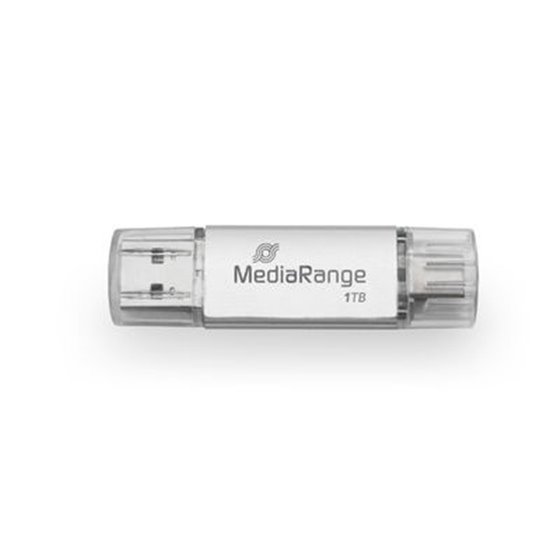 MR941-1 unidad flash USB 1 TB USB Type-A / USB Type-C 3.2 Gen 1 (3.1 Gen 1) Plata