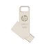 HP x206C unidad flash USB 64 GB USB Type-A / USB Type-C 3.2 Gen 1 (3.1 Gen 1) Plata