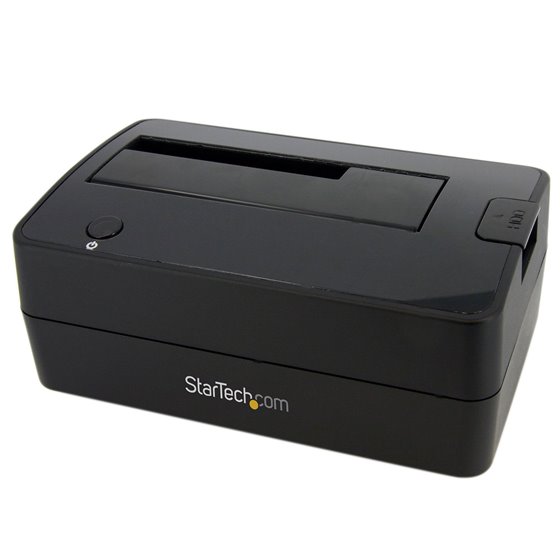 Docking Station USB 3.0 (5Gbps) a SATA de 1 Bahía para Disco Duro - Base USB 3.0 (5Gbps) para Discos Duros SSD de 2,5/3,5 SATA I