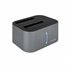 TQDS-805G base de conexión para disco duro USB 3.2 Gen 1 (3.1 Gen 1) Type-B Aluminio