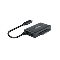TQHDA-02C base de conexión para disco duro USB 3.2 Gen 1 (3.1 Gen 1) Type-C Negro