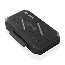 Estación de Docking SATA 2.5/3.5, M.2 NVMe a USB 3.0/3.1 Gen1, Clone, Negro