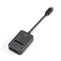 EW7066 base de conexión para disco duro USB 3.2 Gen 1 (3.1 Gen 1) Type-C Negro