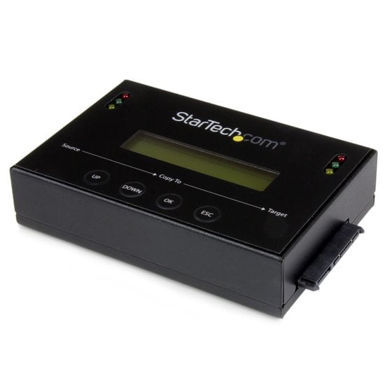 Duplicador Clonador Autónomo de Discos Duros o SSD SATA 1:1 con Gestor de Imágenes de Disco - para Copias de Seguridad y Restaur