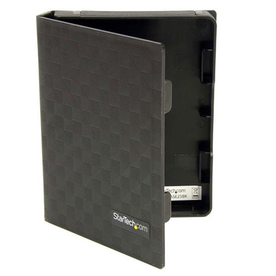Paquete de 3 Cubiertas Protectoras - Funda de Plástico Disco Duro de 2,5in Pulgadas - Forro - Negro