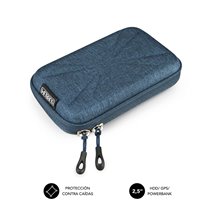 Funda Disco Duro HDD Business Case 2,5" Dark Blue