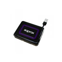 appCRDNIB lector de tarjeta USB 2.0 Negro, Púrpura