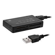 READERSD3 lector de tarjeta USB 2.0 Interno Negro